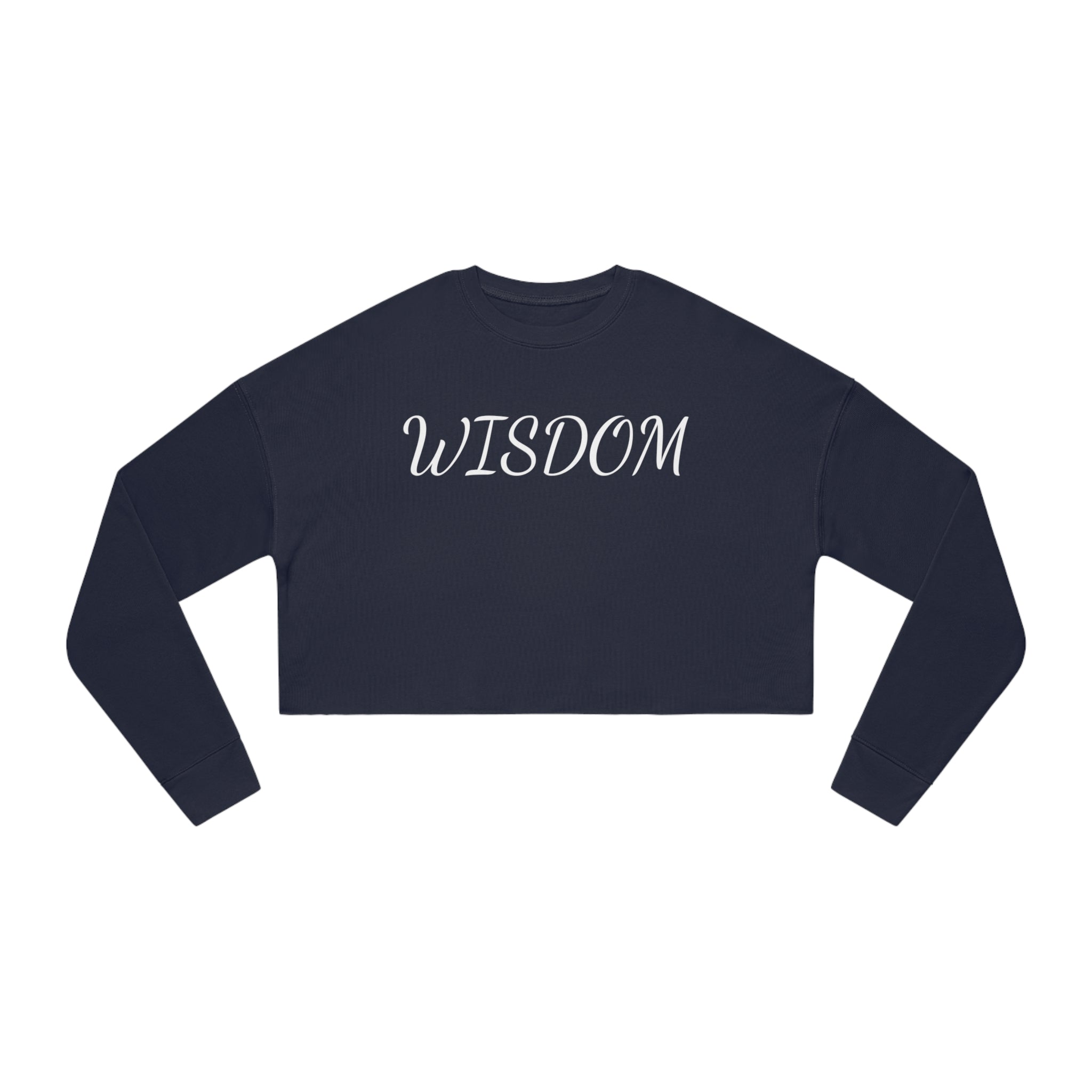 #4515 WISDOM Women's Cropped Sweatshirt
