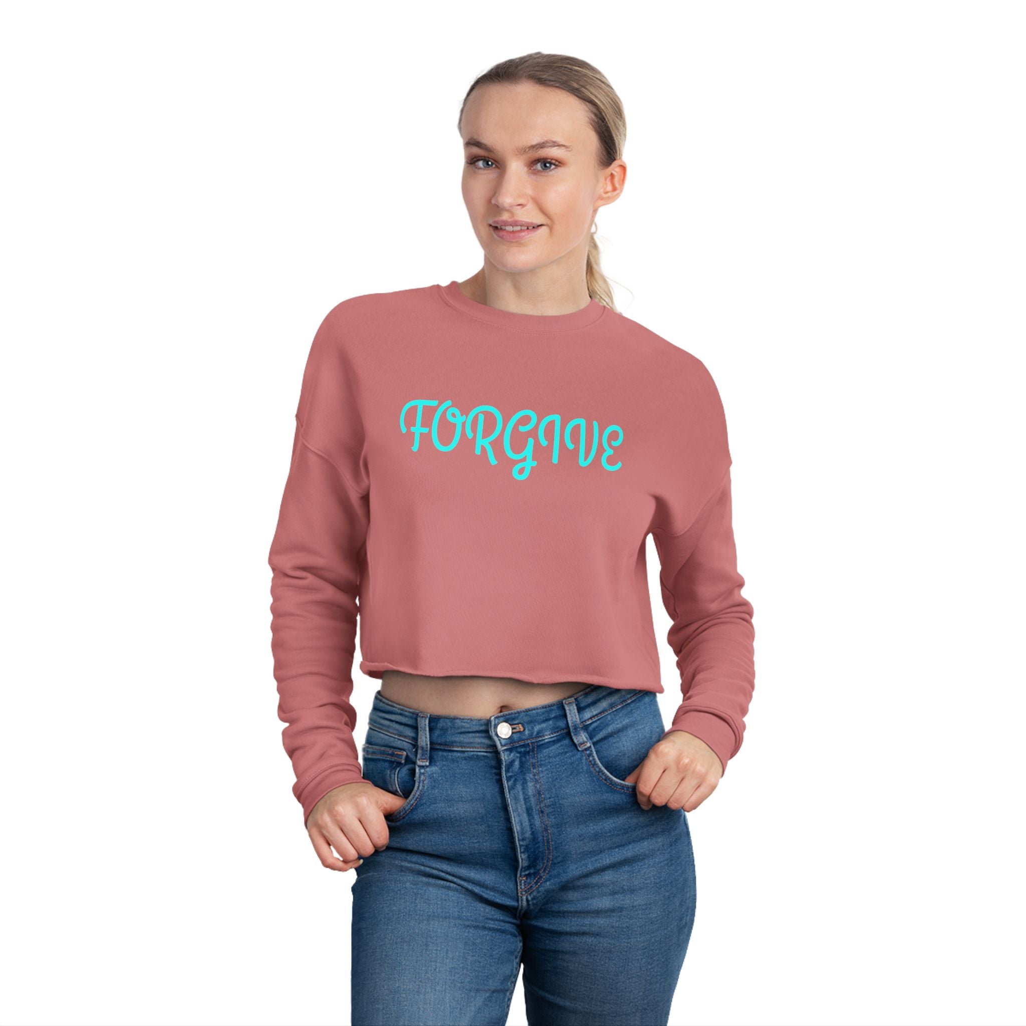 Cropped Sweatshirt | Forgive | Freeway Thinker | 4505