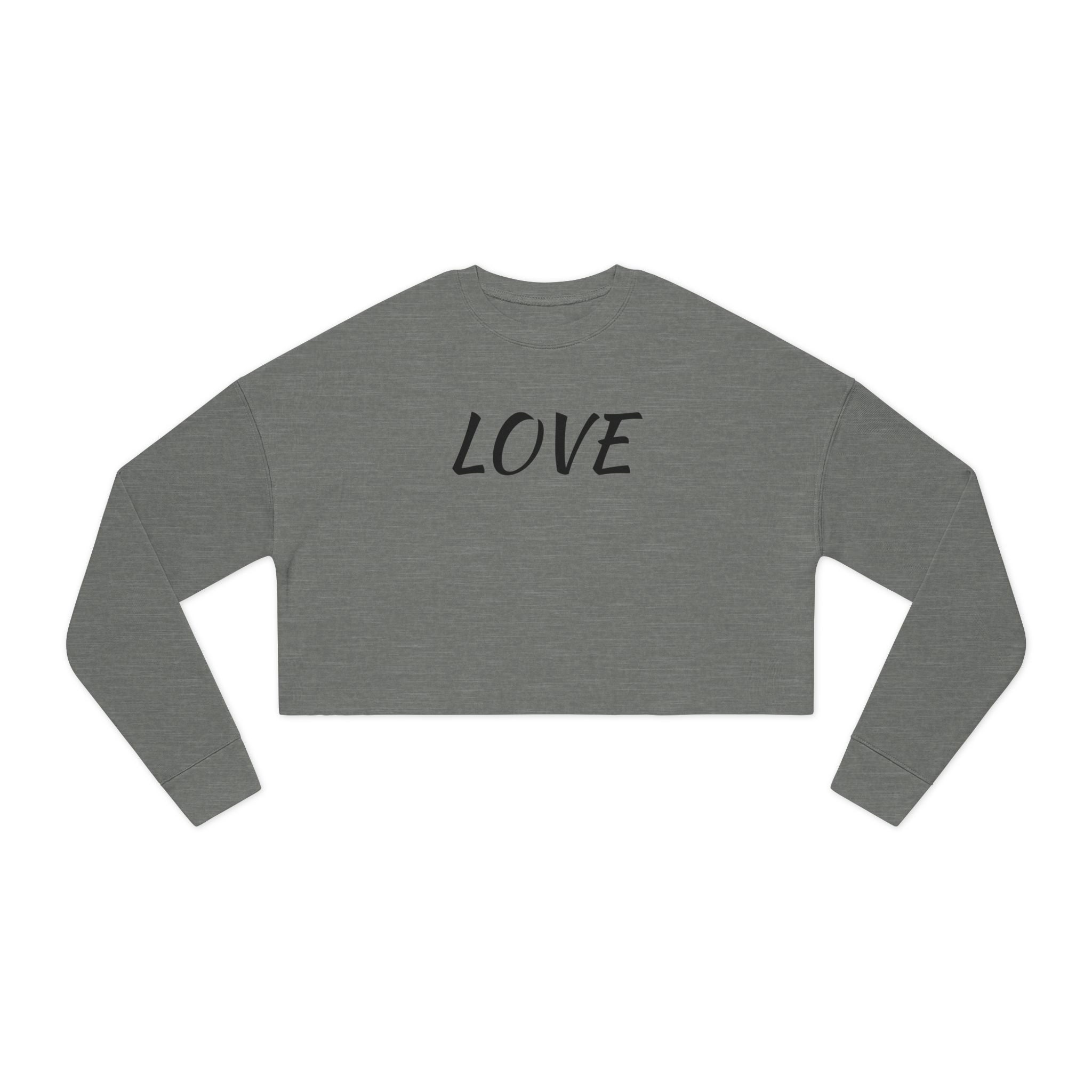 Cropped Sweatshirt I Love I Freeway Thinker I 4510