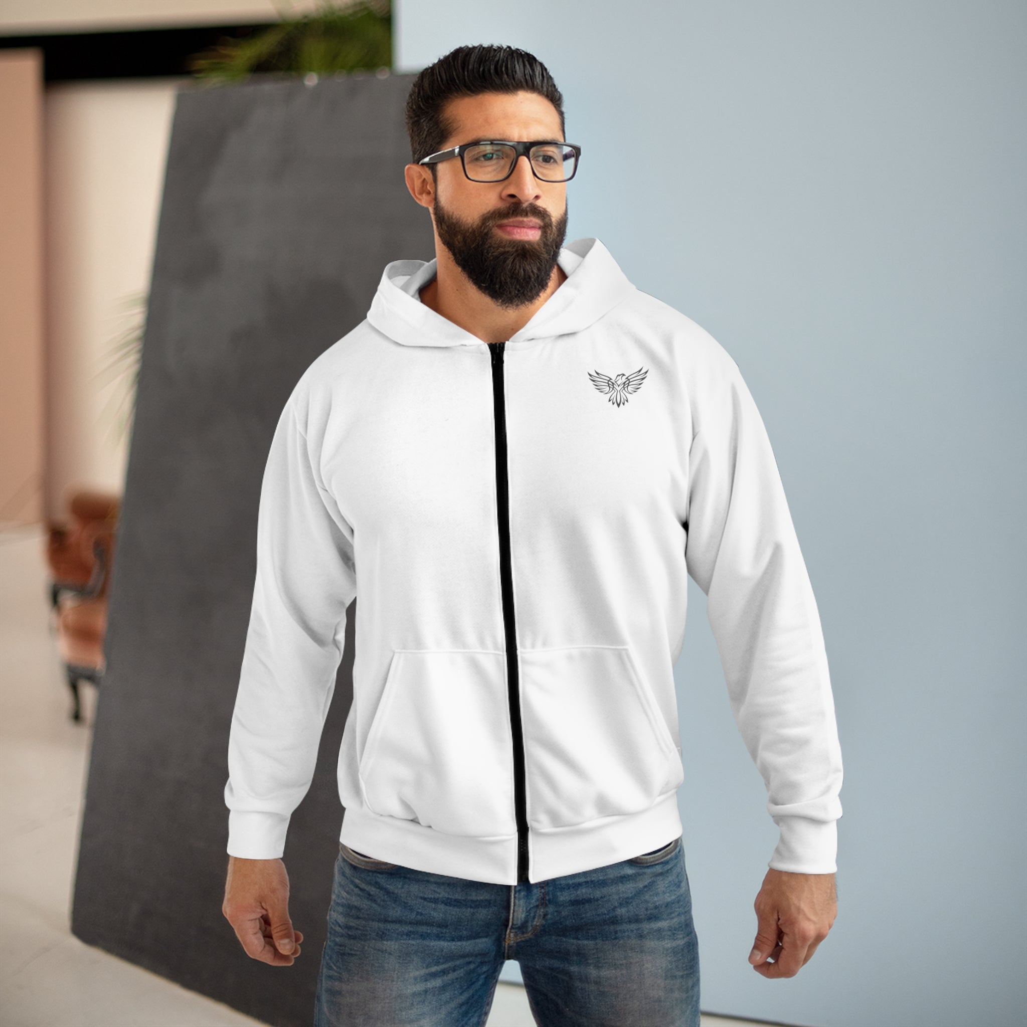 #4007 FREEWAY THINKER ZIP HOODIE
