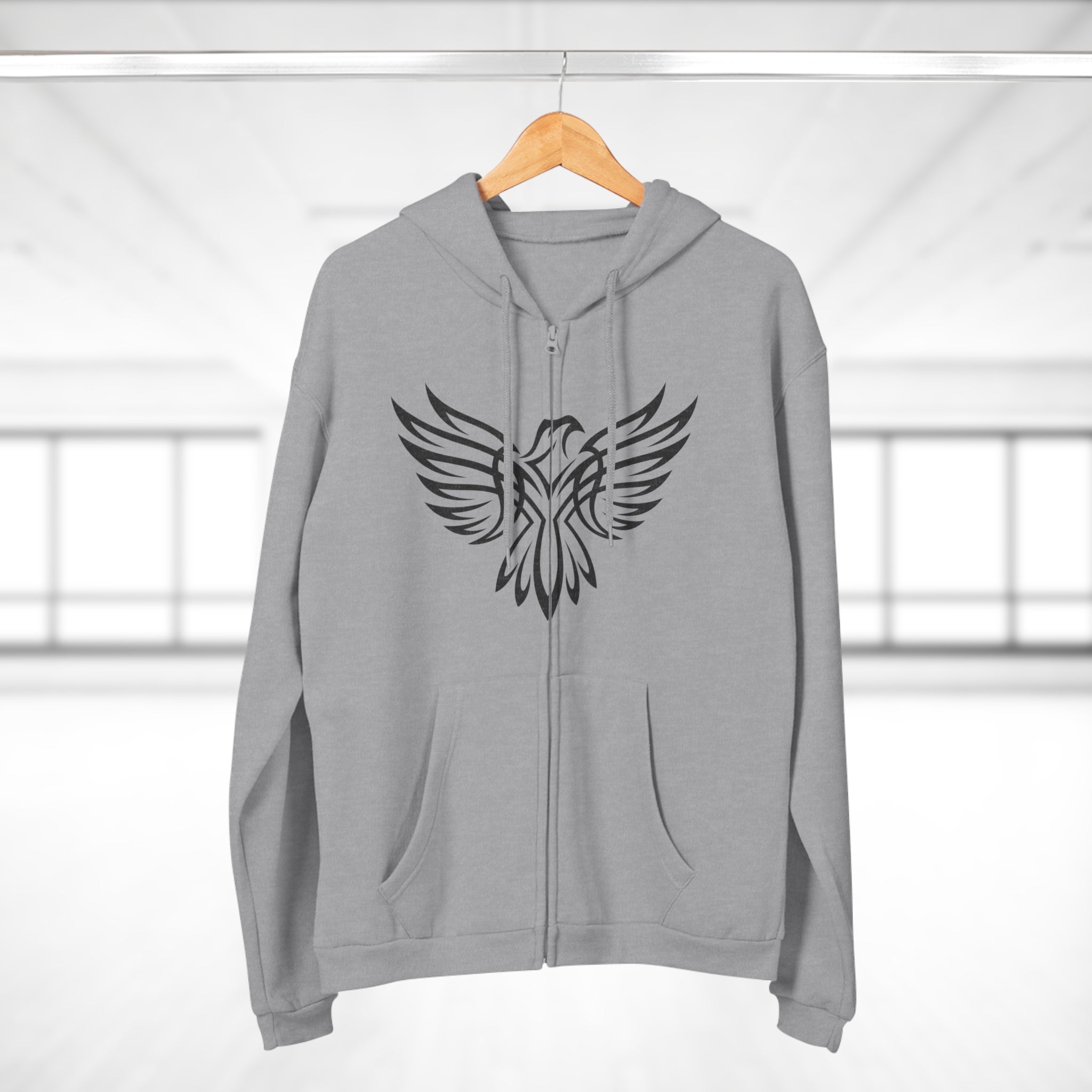 #4004 Hooded Zip Sweatshirt