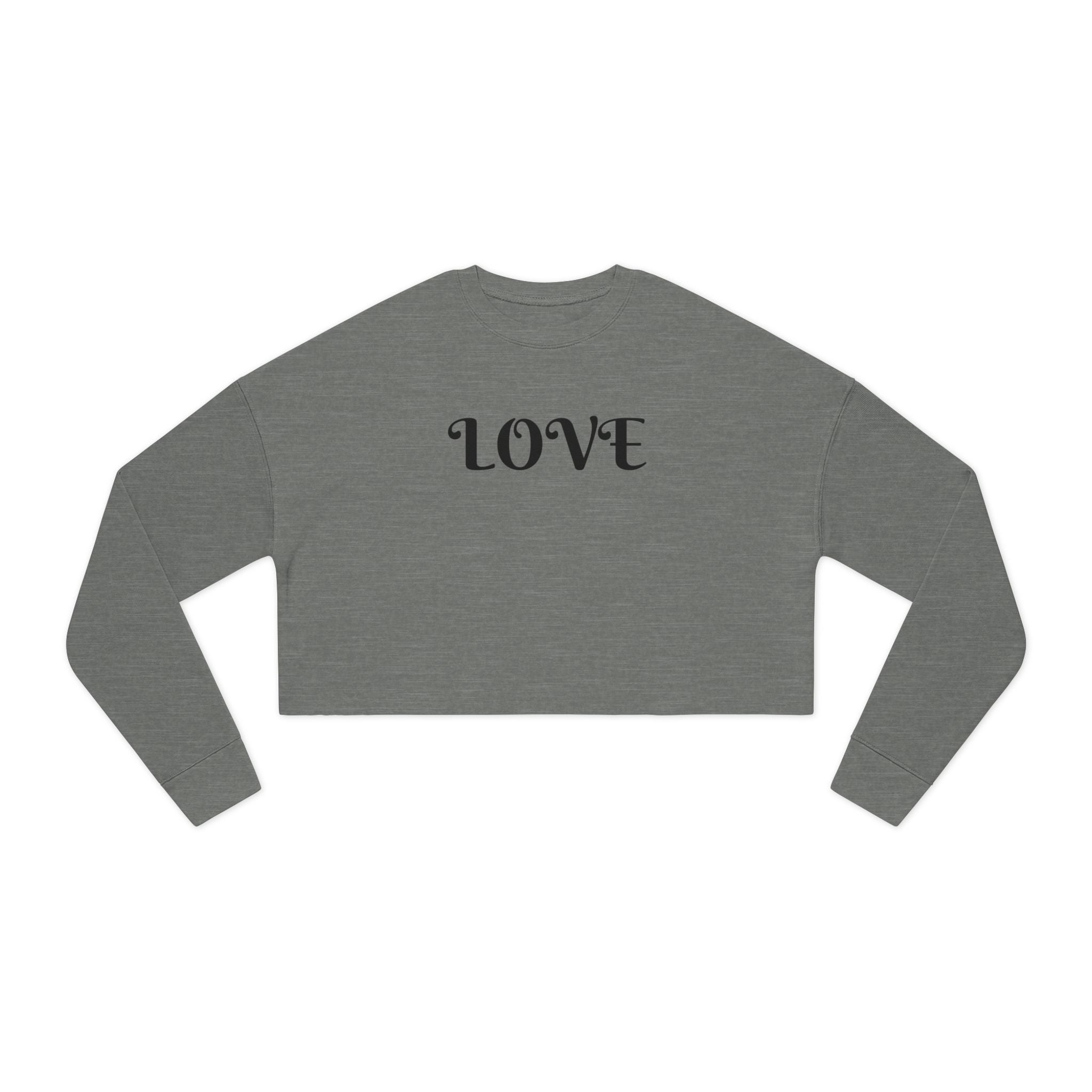 Cropped Sweatshirt | Love | Freeway Thinker | 4510