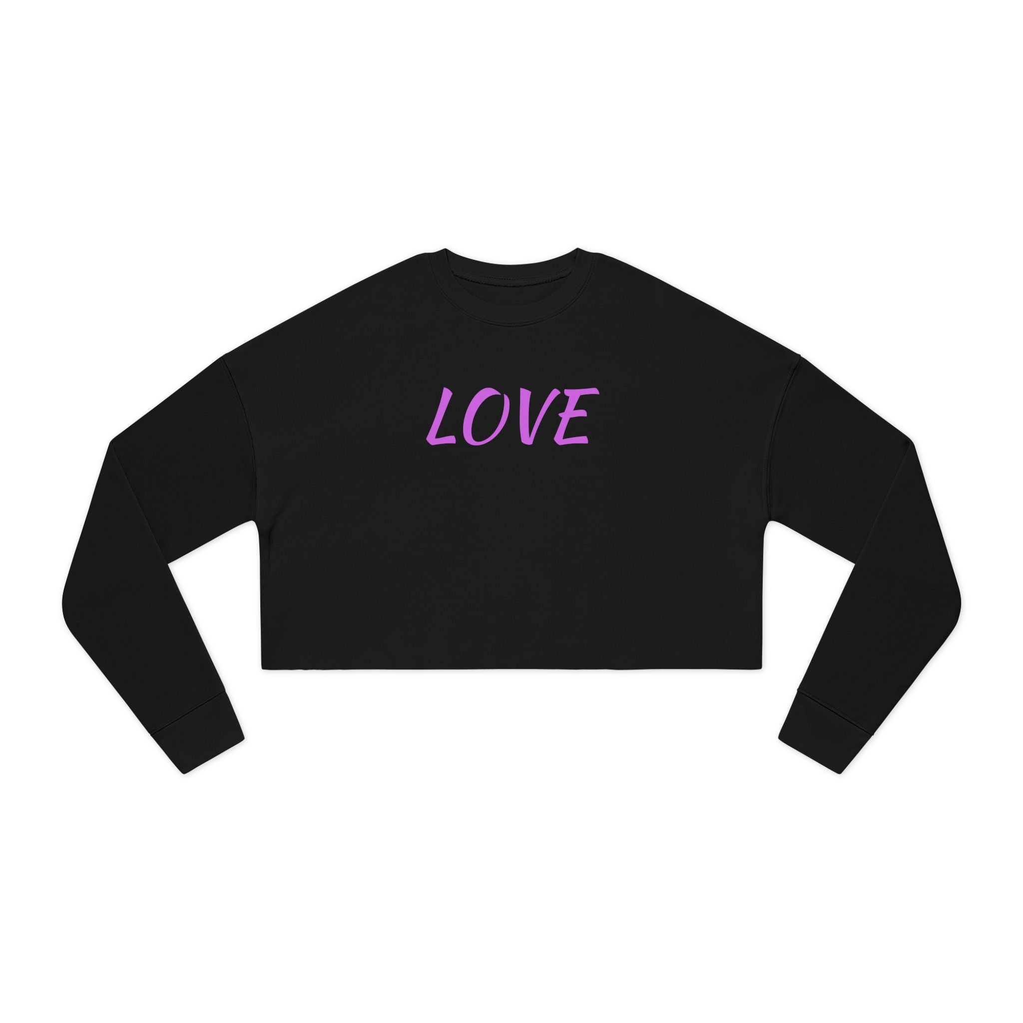 Cropped Sweatshirt I Love I Freeway Thinker I 4510