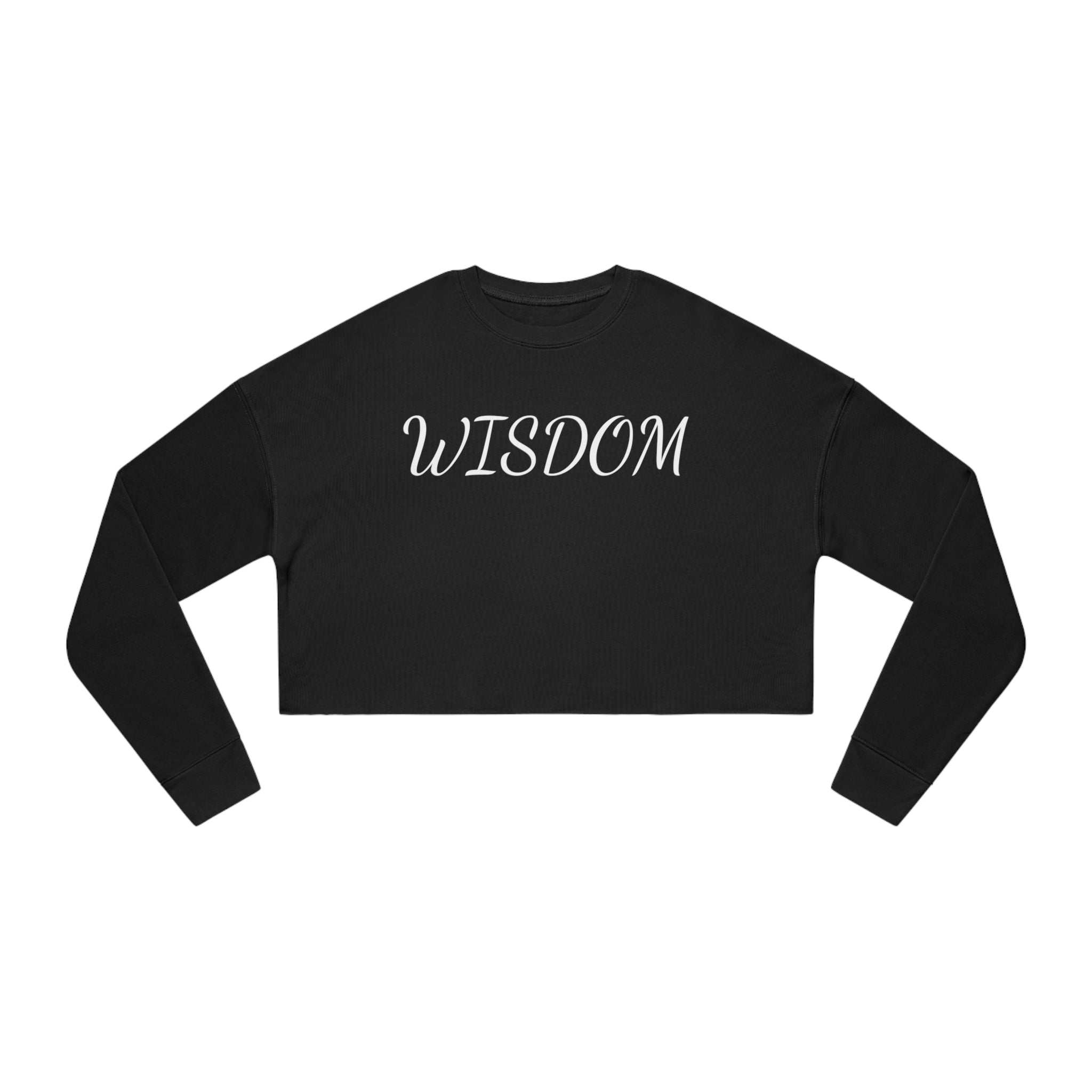 #4515 WISDOM Women's Cropped Sweatshirt