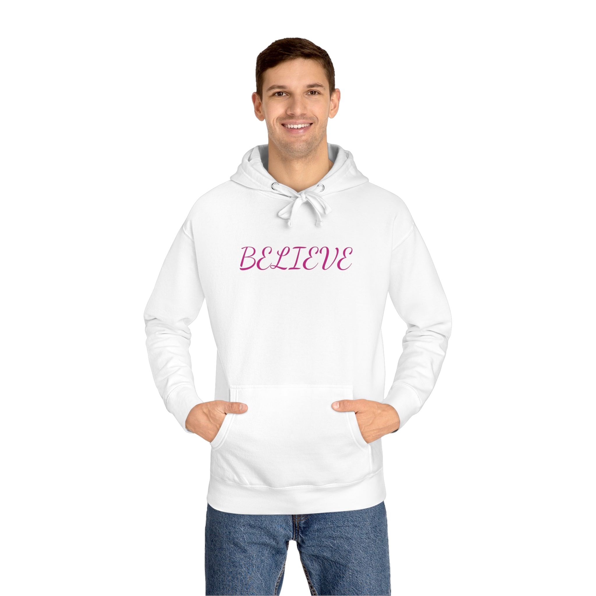 #4518 BELIEVE Unisex Fleece Hoodie