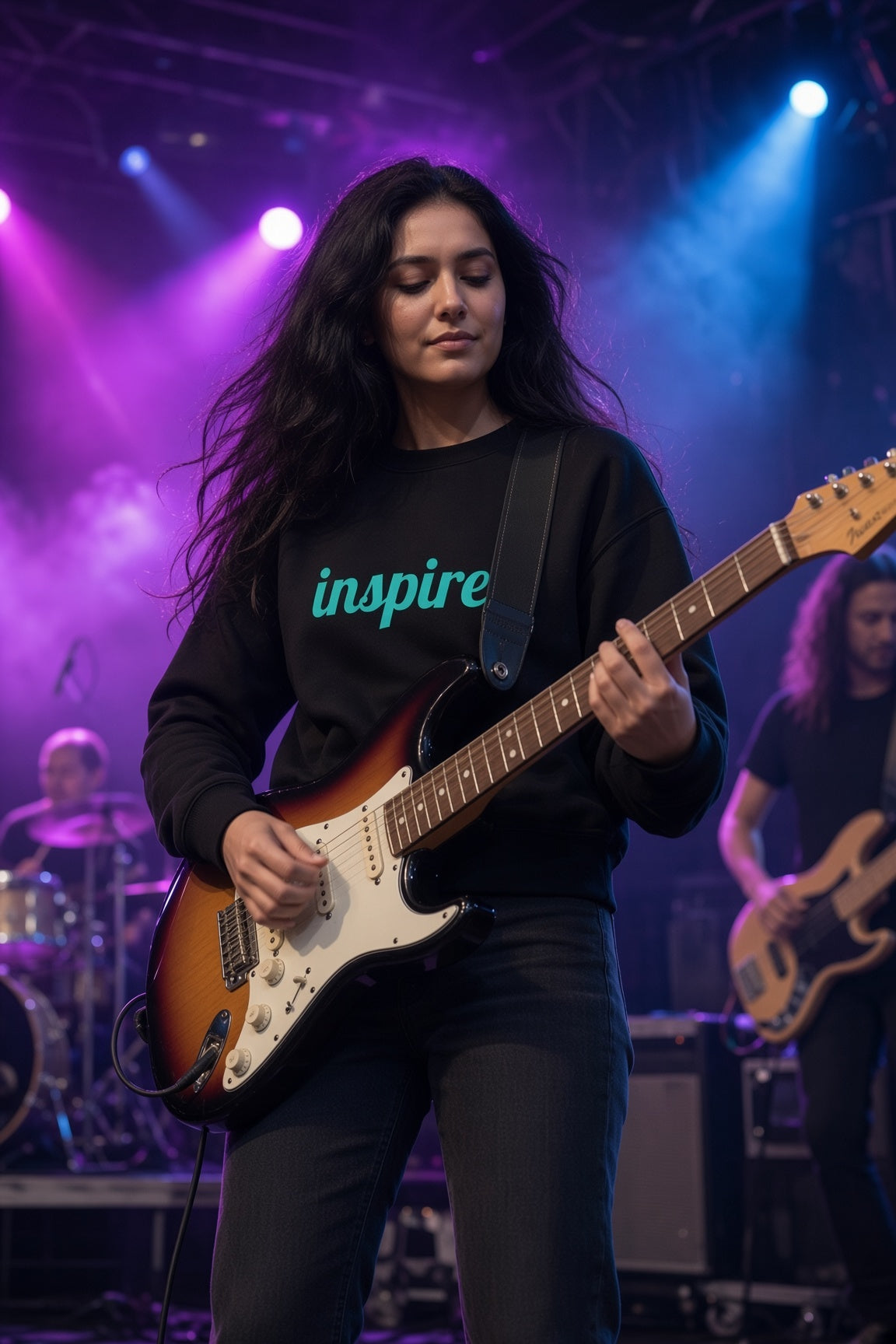Cropped Sweatshirt | Inspire | Freeway Thinker | 4513