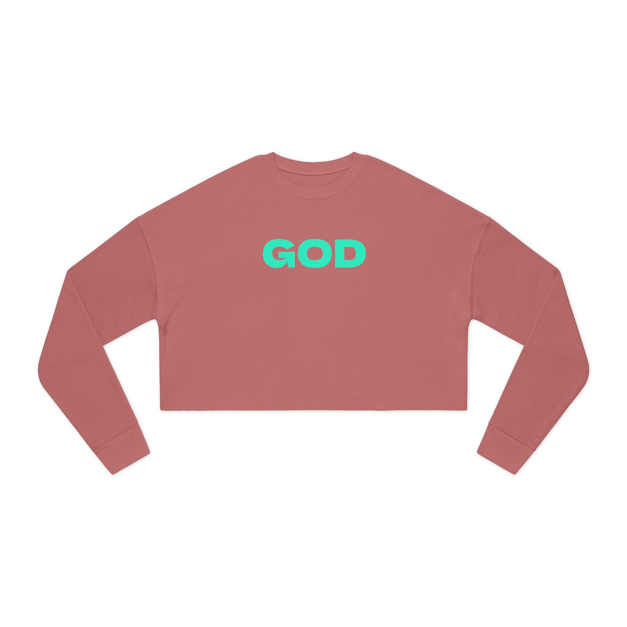 Cropped Sweatshirt | God | Freeway Thinker | 4504