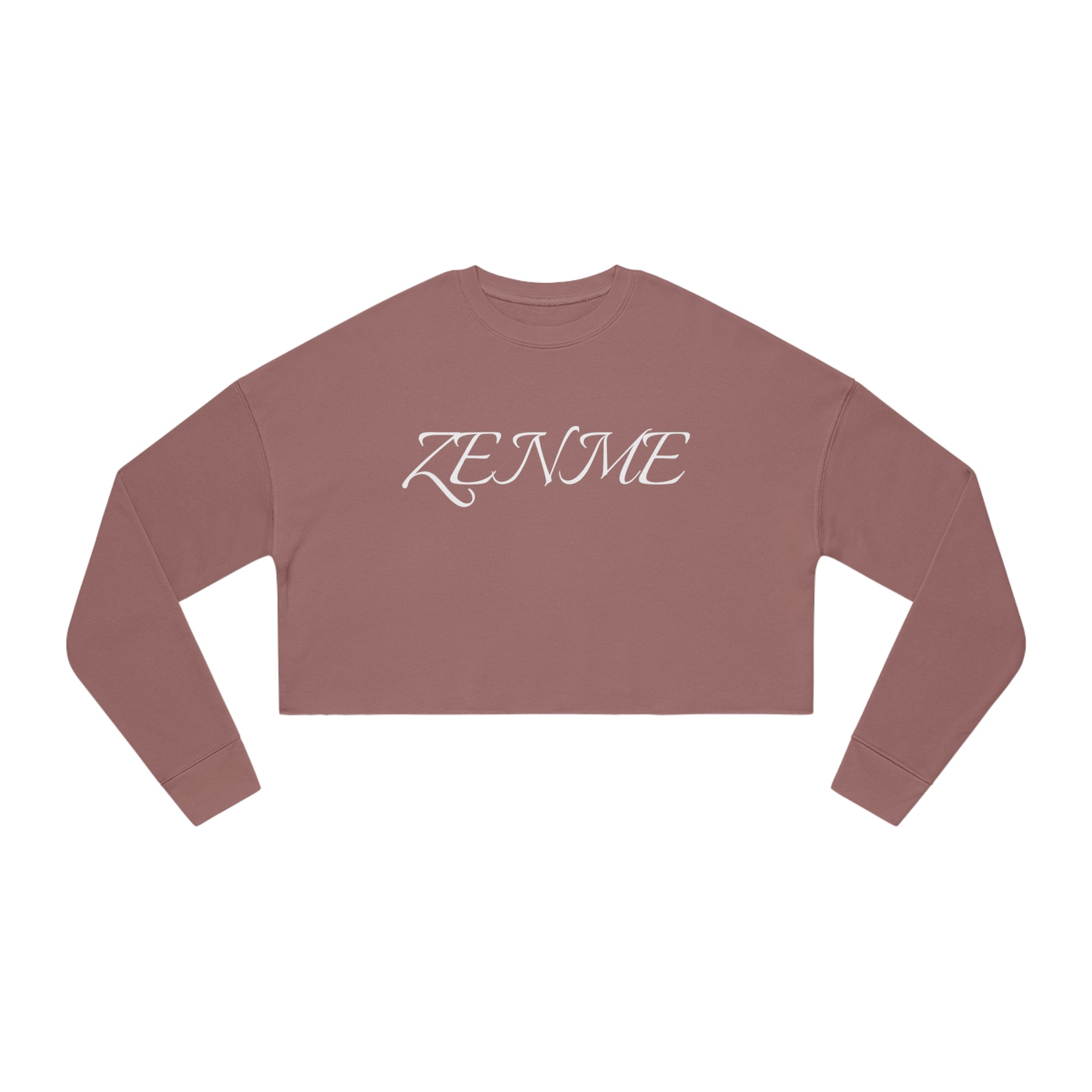 #4507 ZENME Black Cropped Pullover