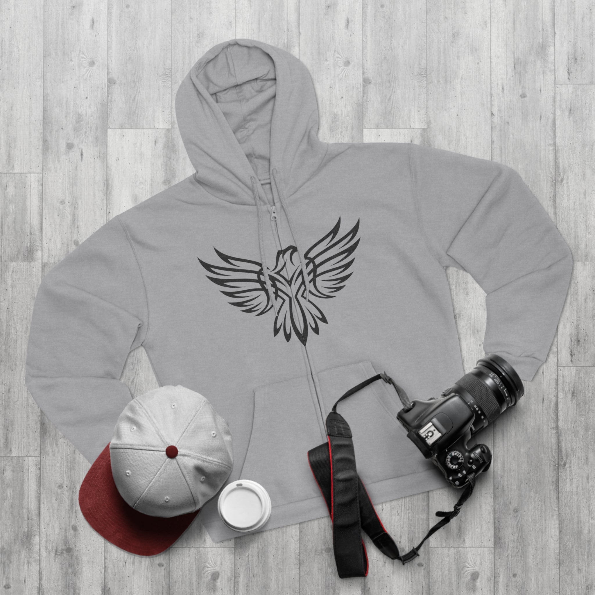 #4004 Hooded Zip Sweatshirt