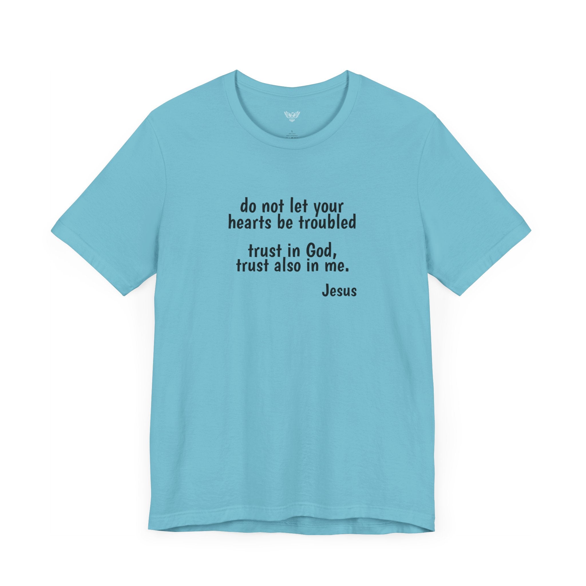 #5007 DO NOT LET YOUR HEARTS BE TROUBLED. TRUST IN GOD, TRUST ALSO IN ME.