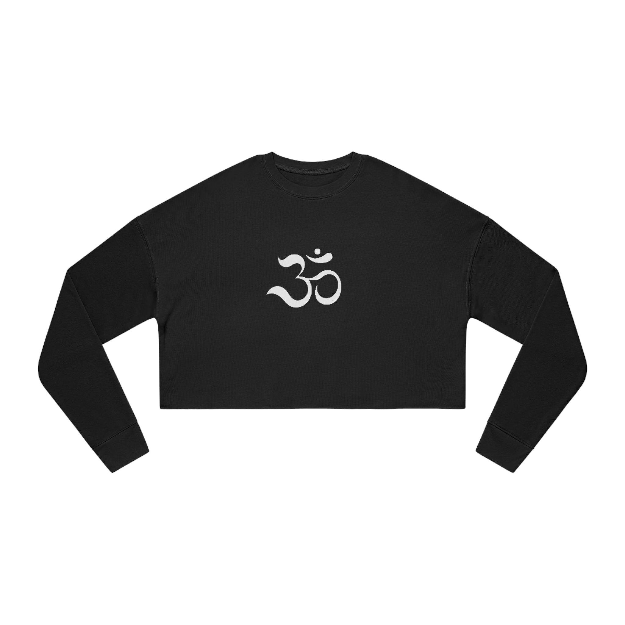 Cropped Fleece Sweatshirt | Aum | Free Way Thinker | 4509