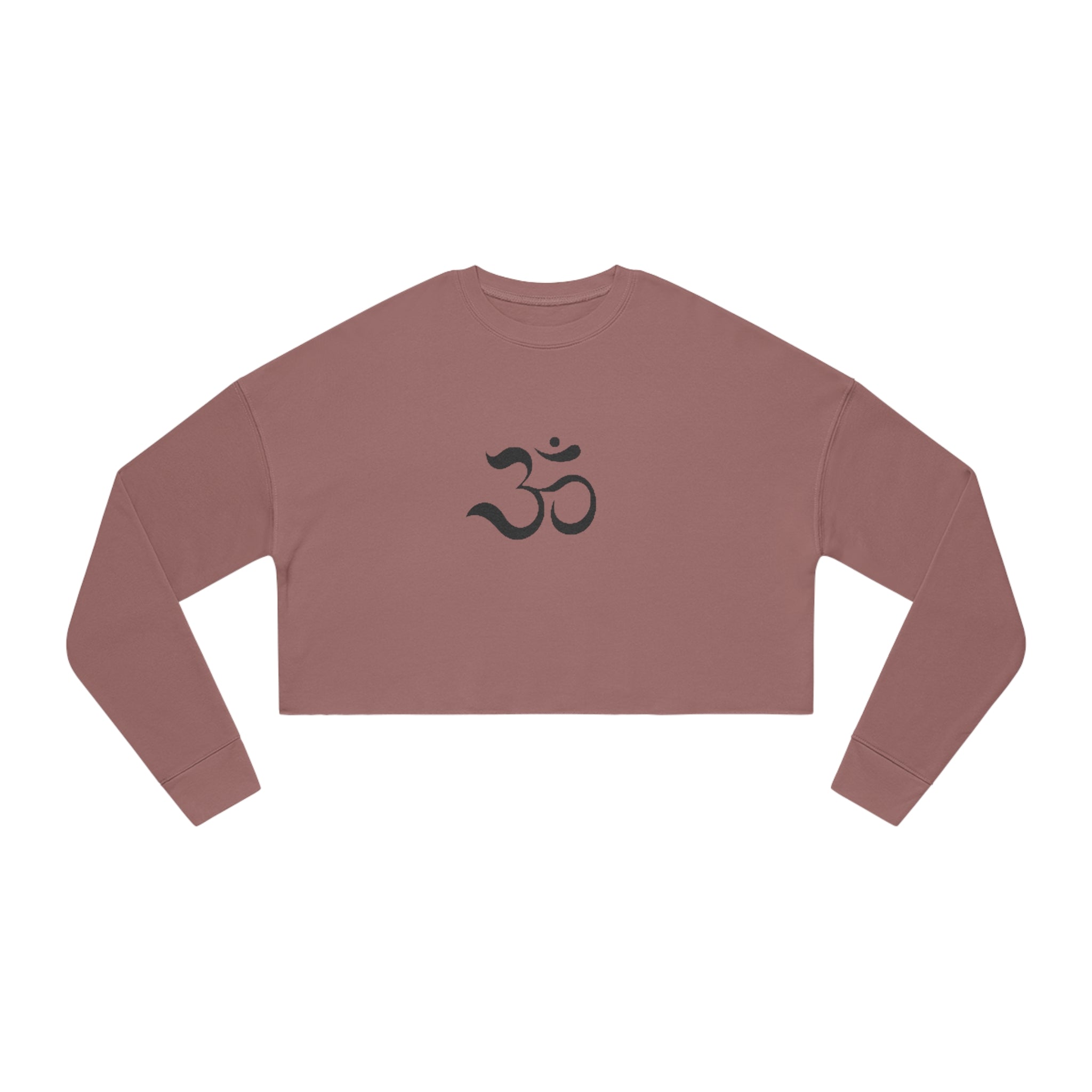 Cropped Fleece Sweatshirt | Aum | Free Way Thinker | 4509