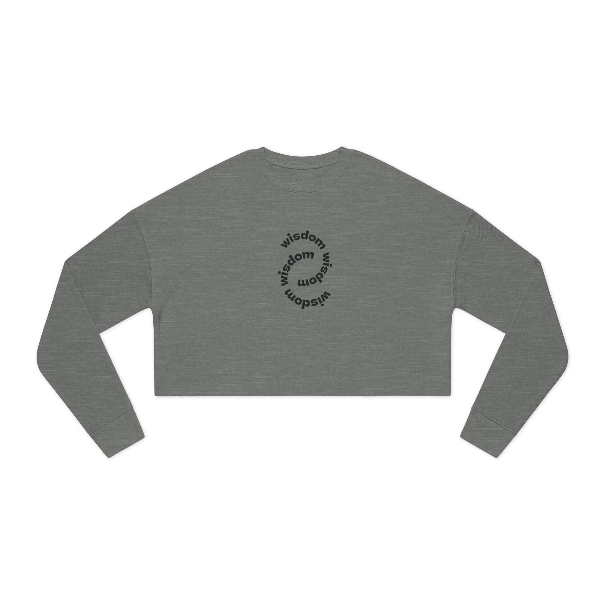 Cropped Sweatshirt | Wisdom | Freeway Thinker | 4517