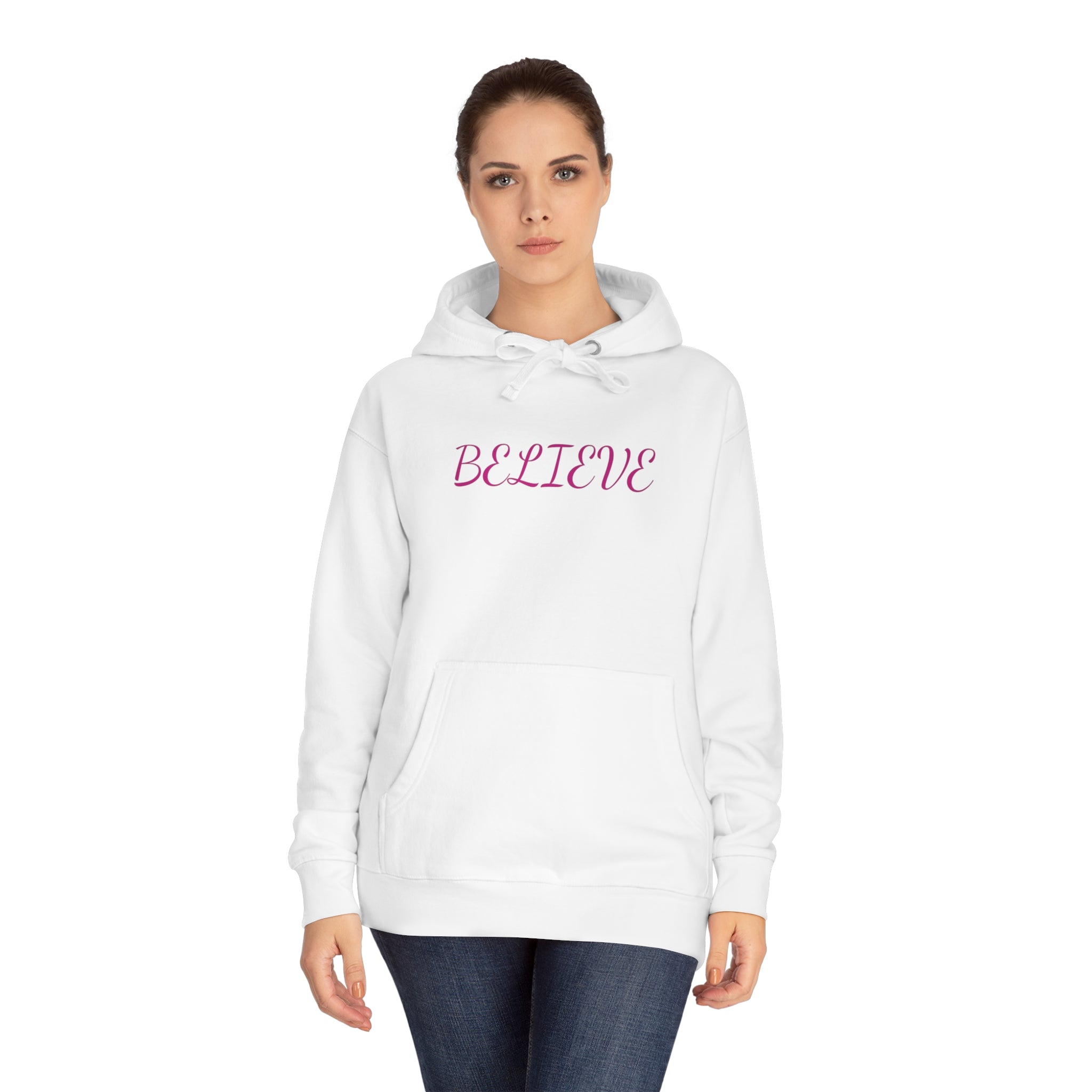 #4518 BELIEVE Unisex Fleece Hoodie