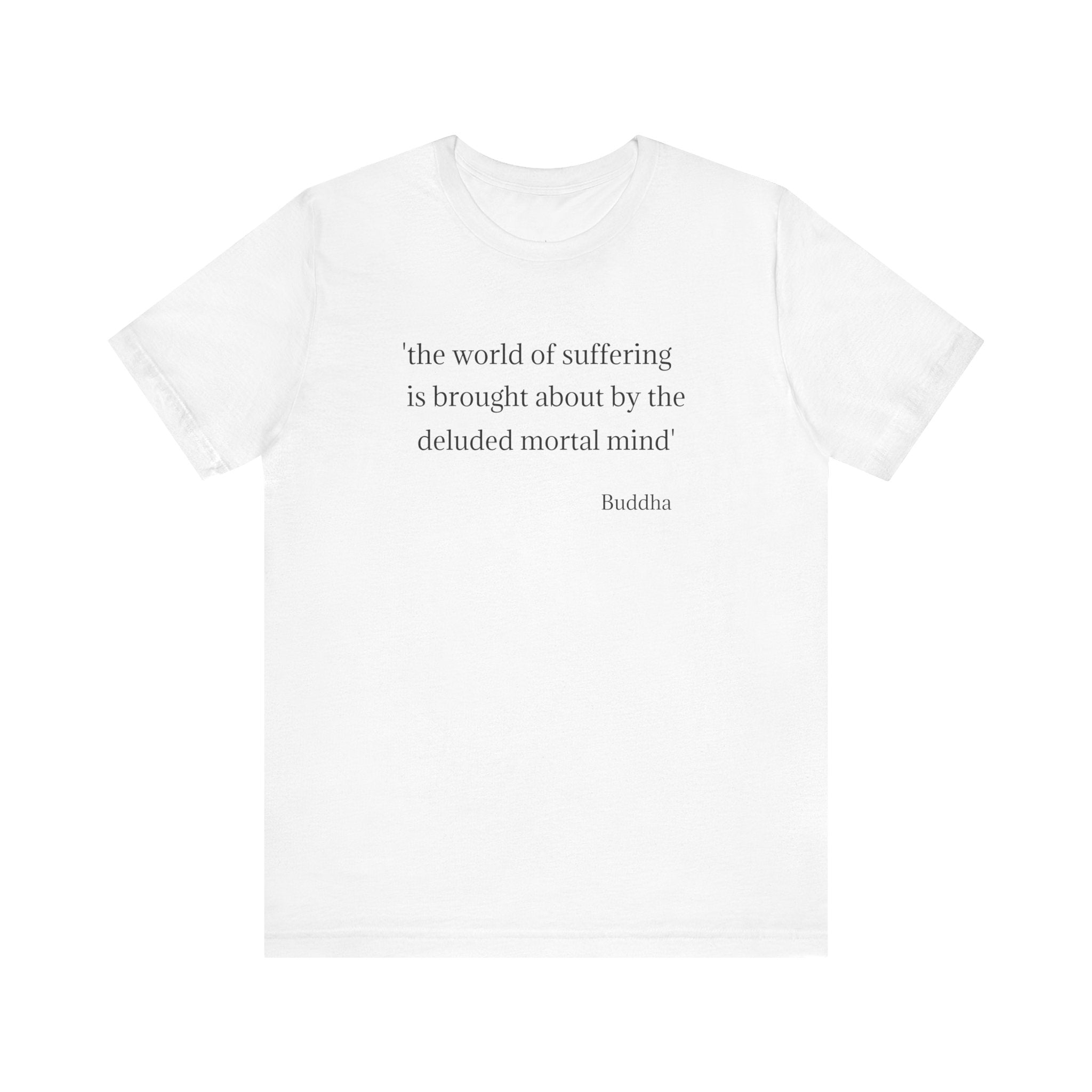#6020 THE WORLD OF SUFFERING IS BROUGHT ABOUT BY THE DELUDED MORTAL MIND