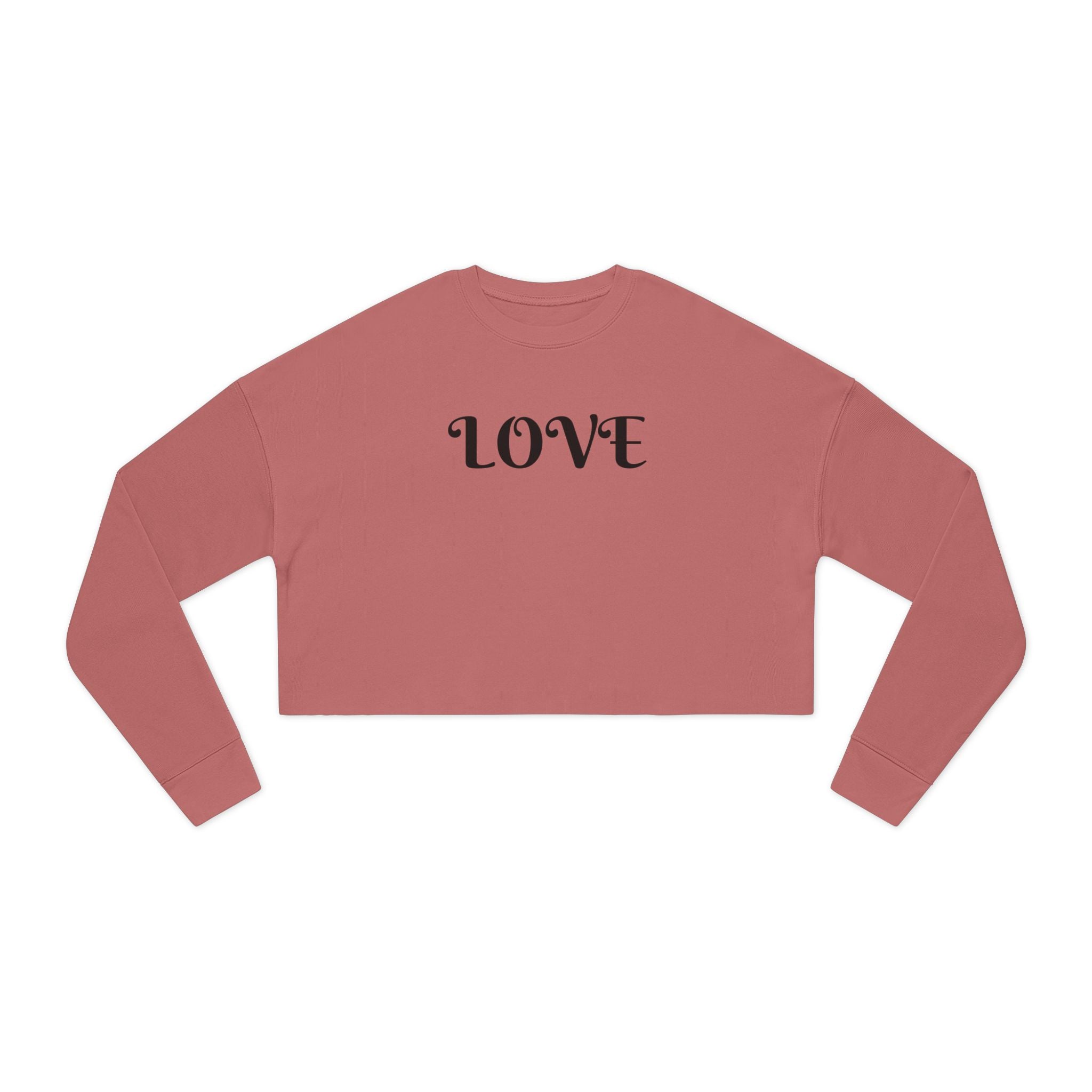 Cropped Sweatshirt | Love | Freeway Thinker | 4510