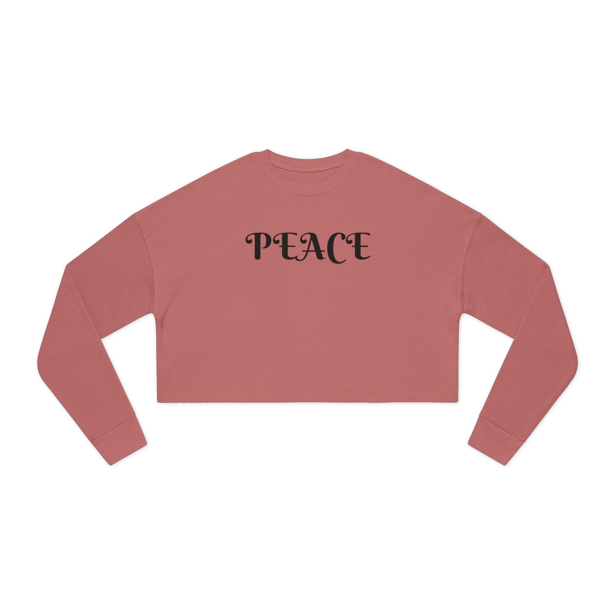Cropped Sweatshirt | Peace | Freeway Thinker | 4511