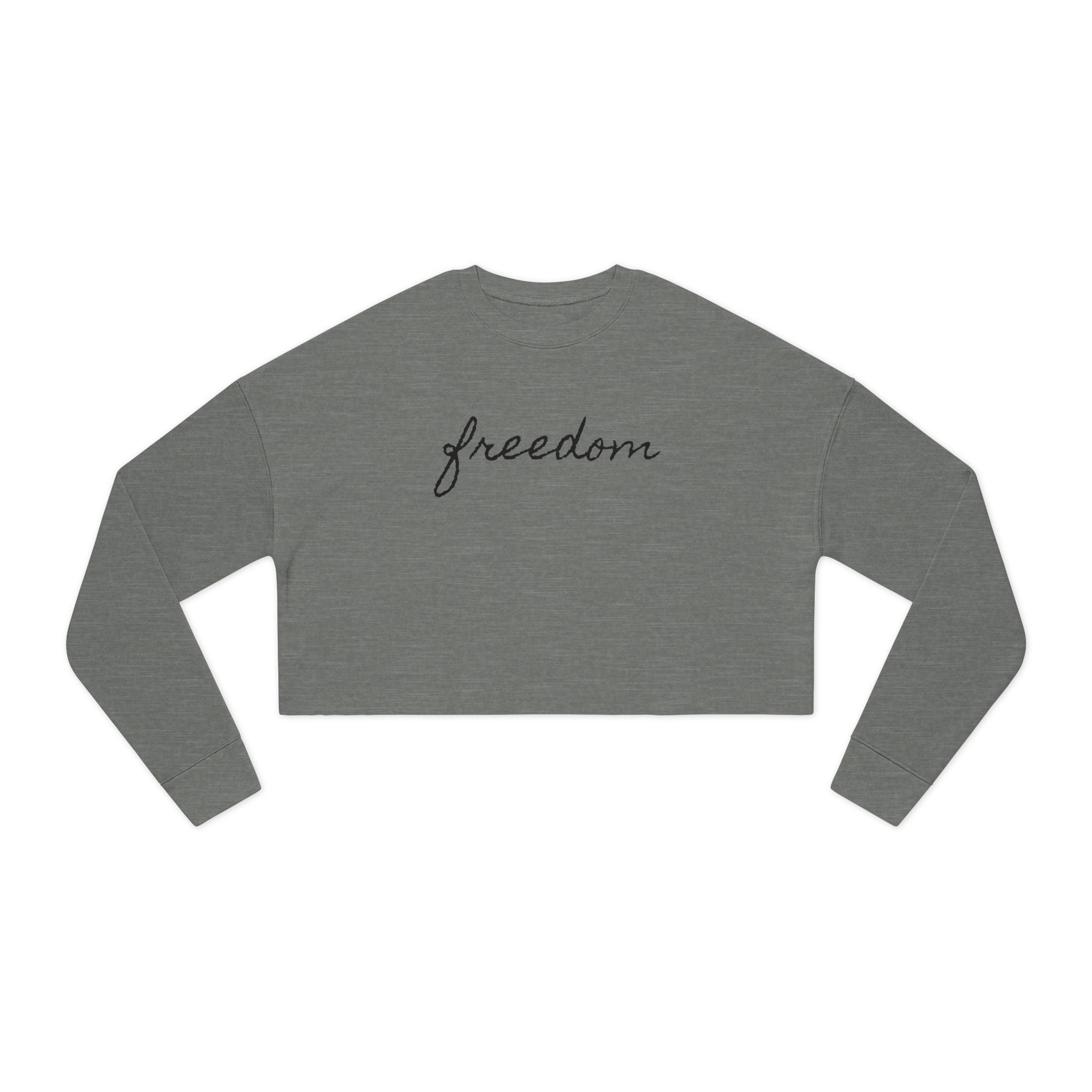 FREEDOM Cropped Sweatshirt