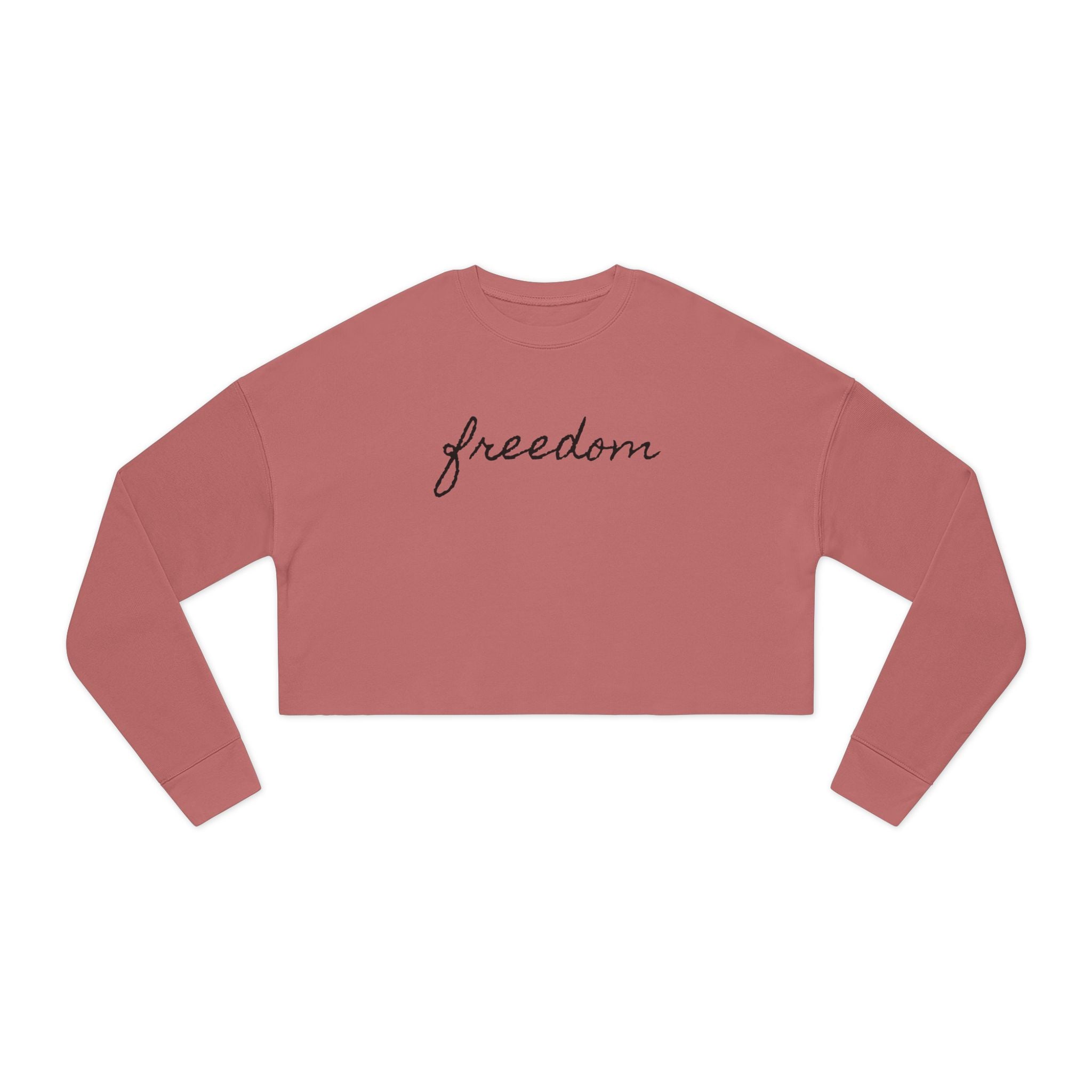 FREEDOM Cropped Sweatshirt