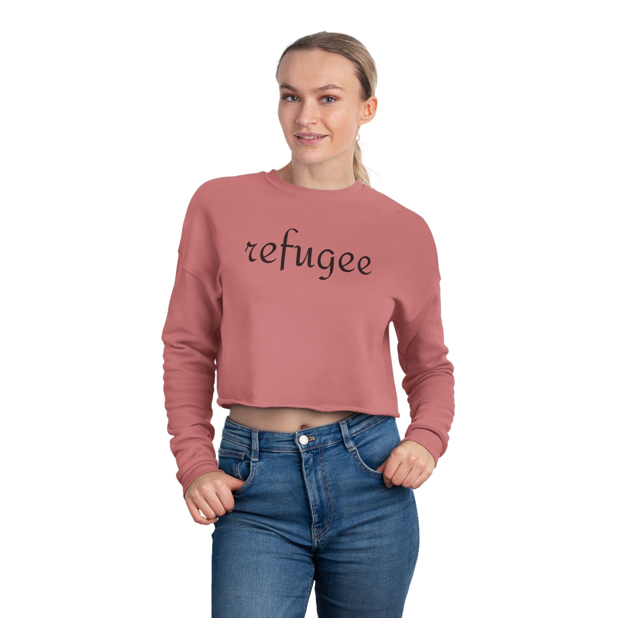 Cropped Sweatshirt | Refugee | Freeway Thinker | 4504