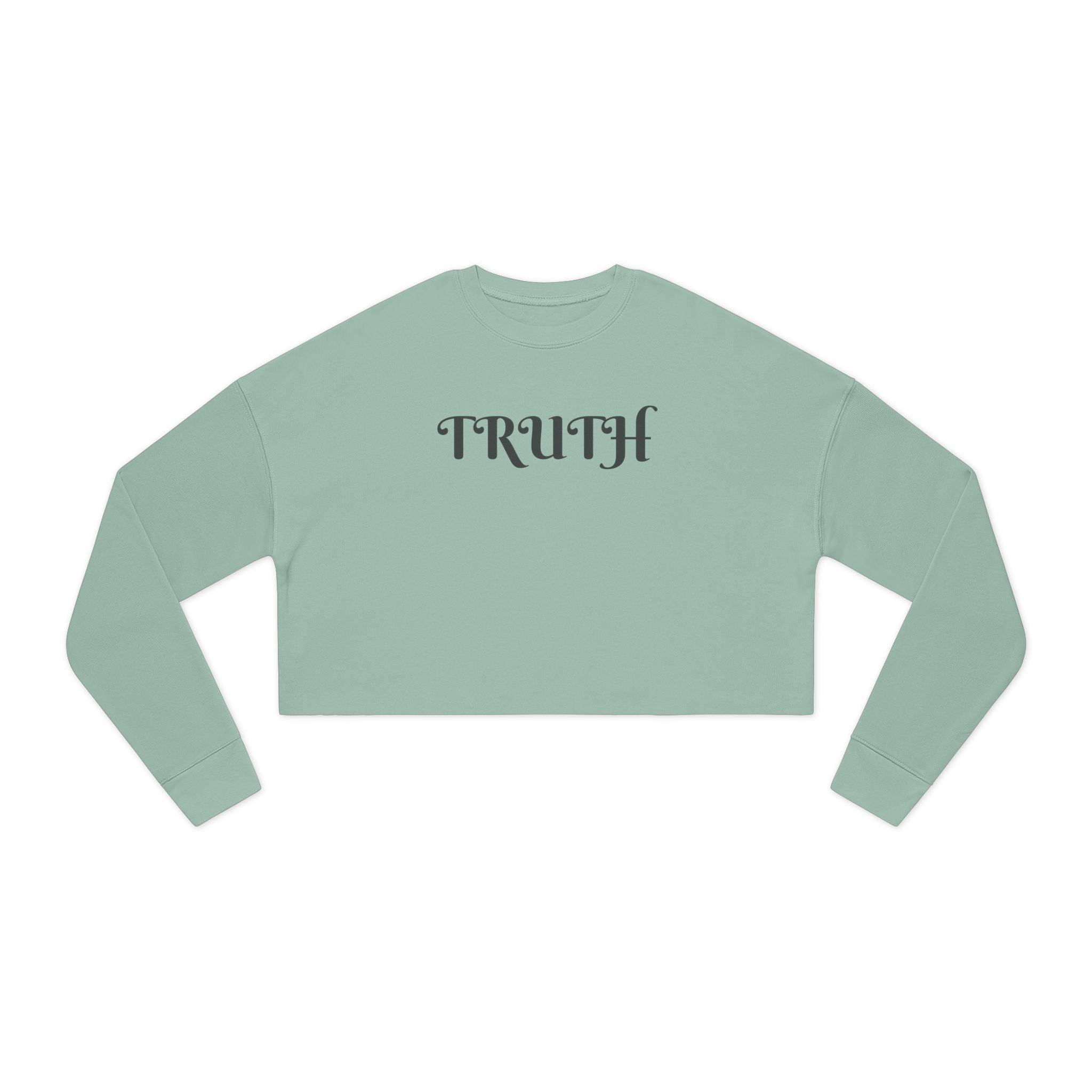Cropped Sweatshirt | Truth Freeway Thinker | 4508
