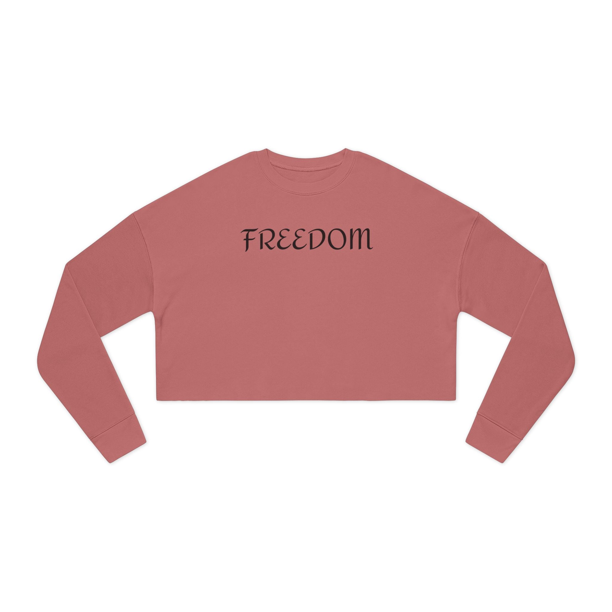 Cropped Sweatshirt | Freedom | Freeway Thinker | 4506