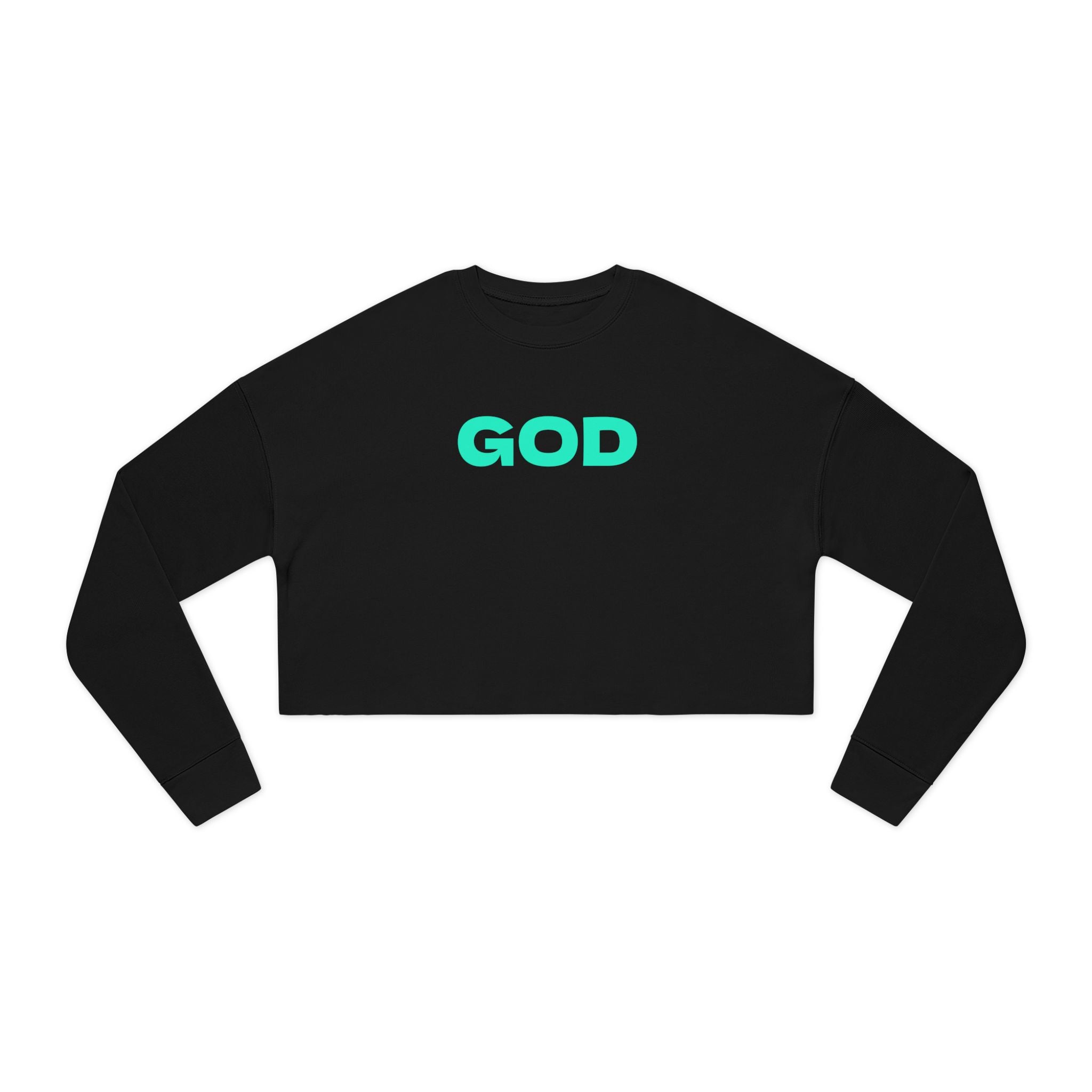 Cropped Sweatshirt | God | Freeway Thinker | 4504