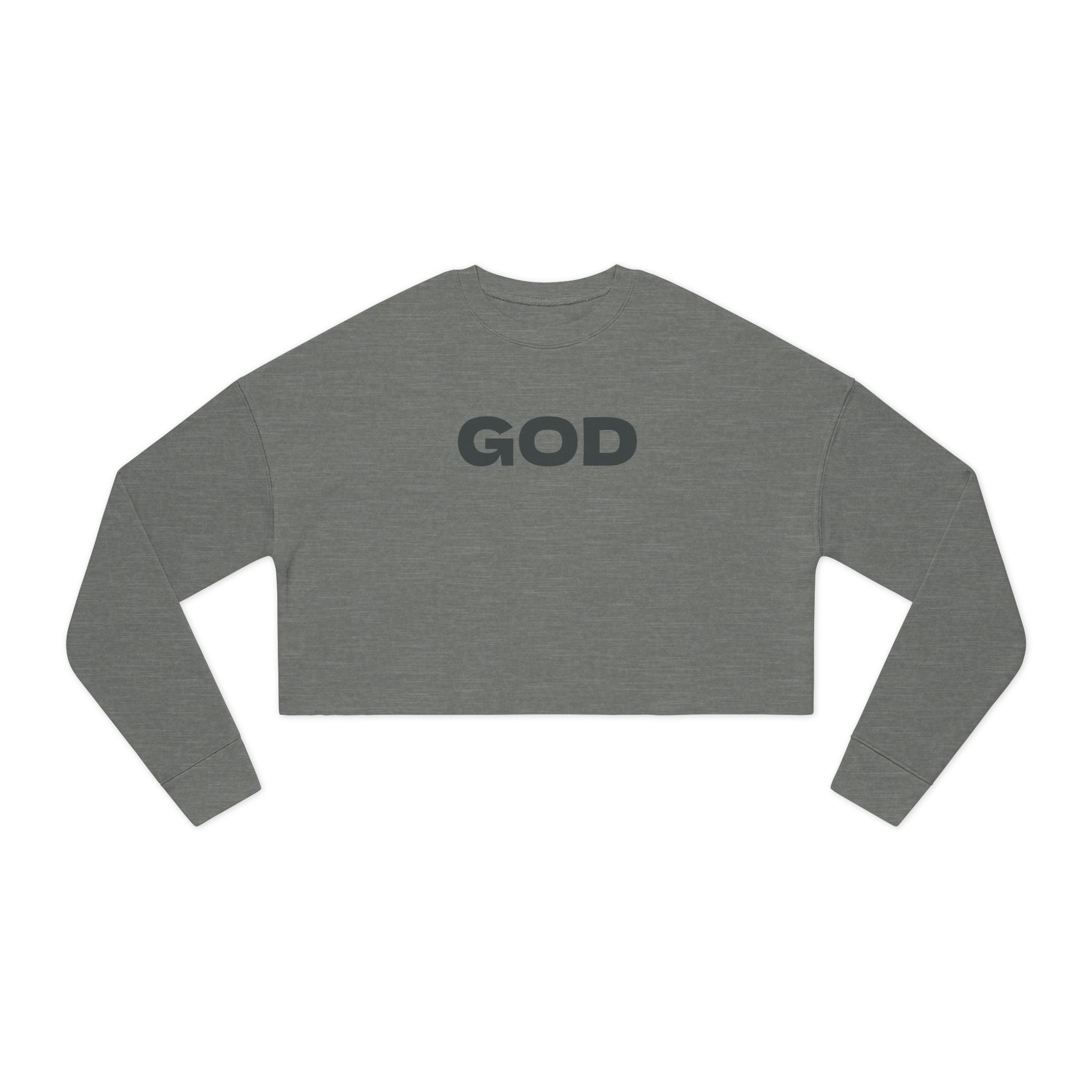 Cropped Sweatshirt | God | Freeway Thinker | 4504