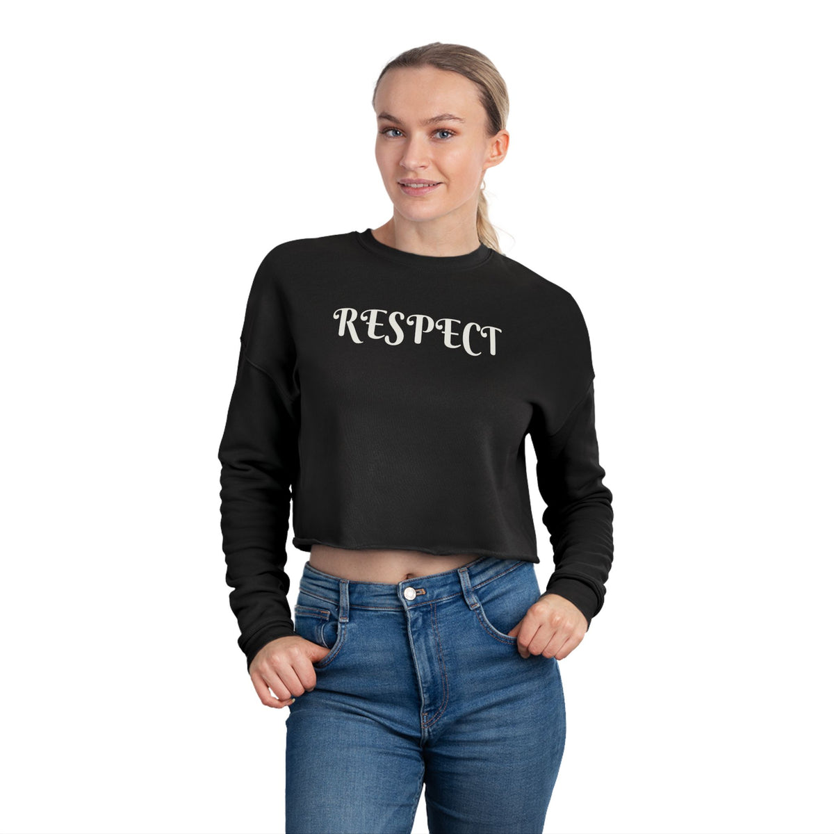 Cropped Sweatshirt | Respect | Freeway Thinker | 4500