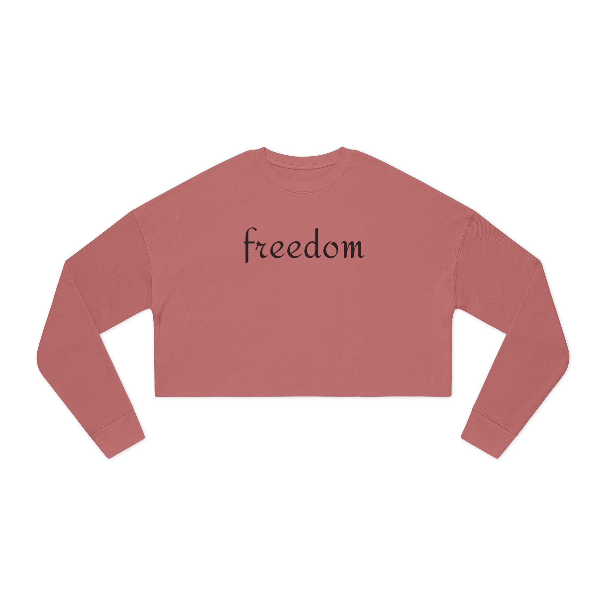 FREEDOM Cropped Sweatshirt
