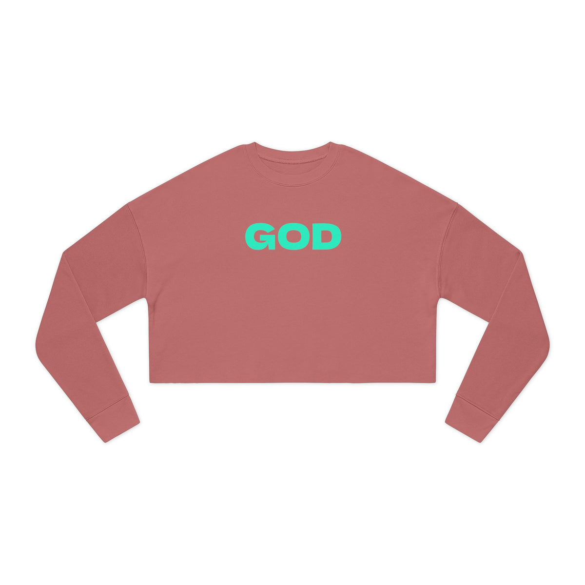 Cropped Sweatshirt | God | Freeway Thinker | 4514