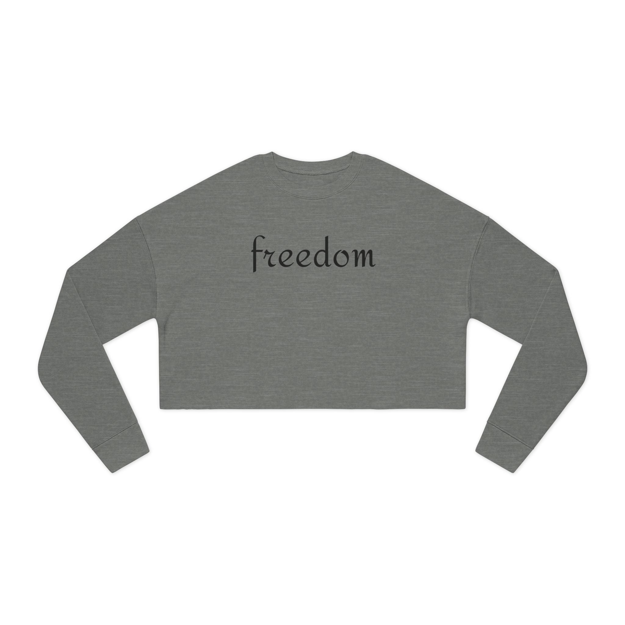 FREEDOM Cropped Sweatshirt