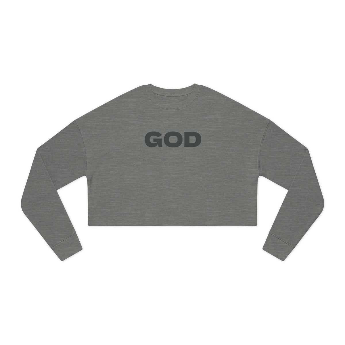 Cropped Sweatshirt | God | Freeway Thinker | 4514