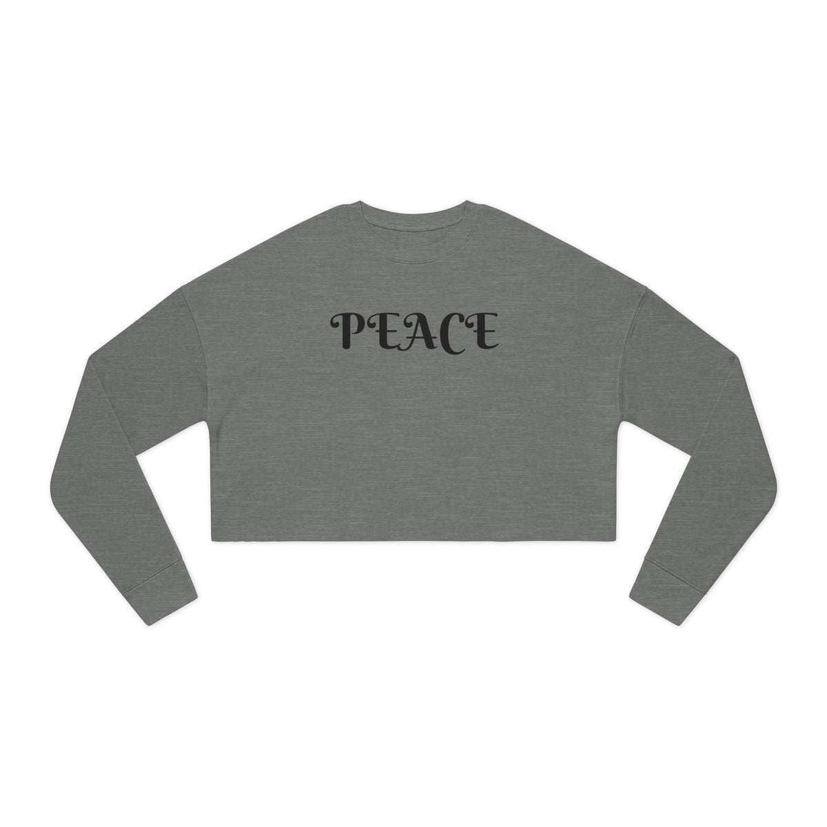Cropped Sweatshirt | Peace | Freeway Thinker | 4511